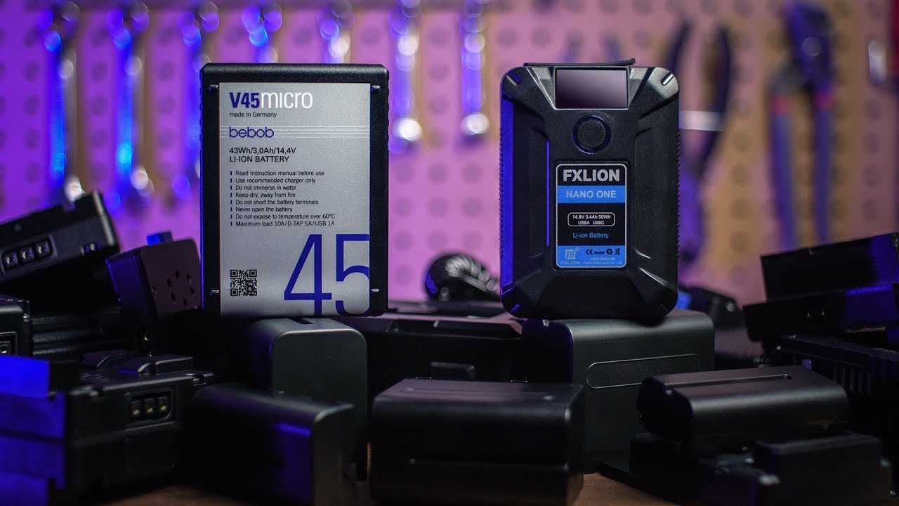 Bebob & Fxlion's Outstanding V-Mount Batteries