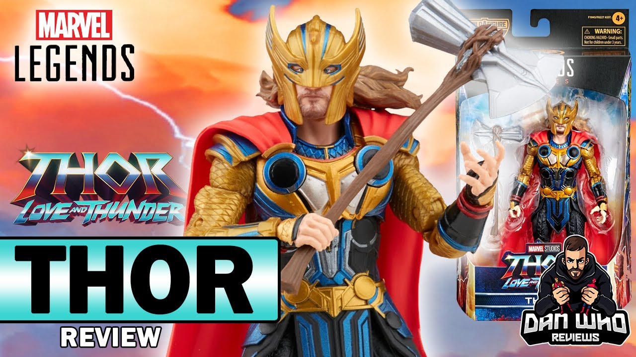 Marvel Legends THOR (Gold Armoured) Thor Love & Thunder Korg BAF Wave Review