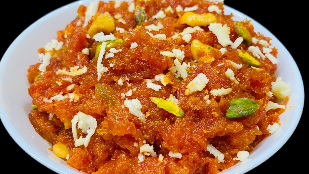 Gajar Ka Halwa Without Milk | गाजर का हलवा | Carrot Halwa Recipe | Indian Dessert
