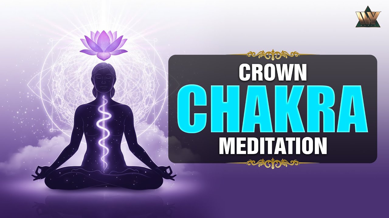 Crown Chakra Meditation | Sahasrara Activation | Connect to Higher Awareness & Inner Peace