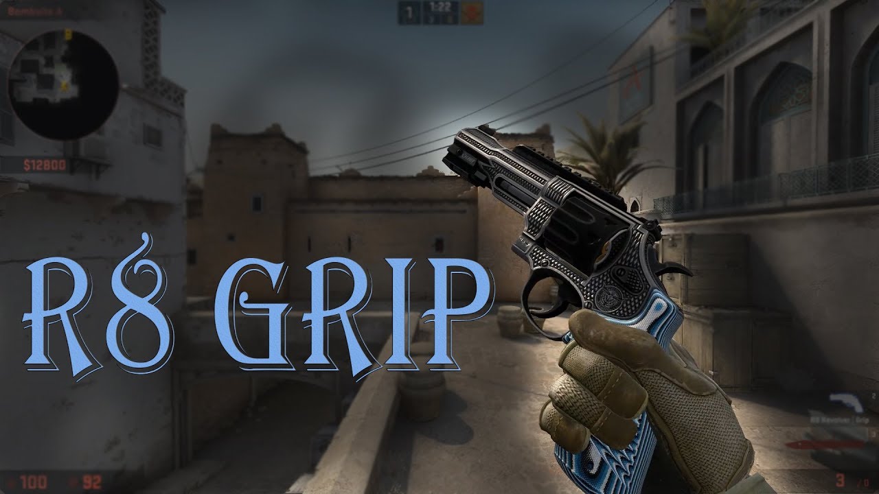 CSGO R8 Revolver Grip Skin Showcase