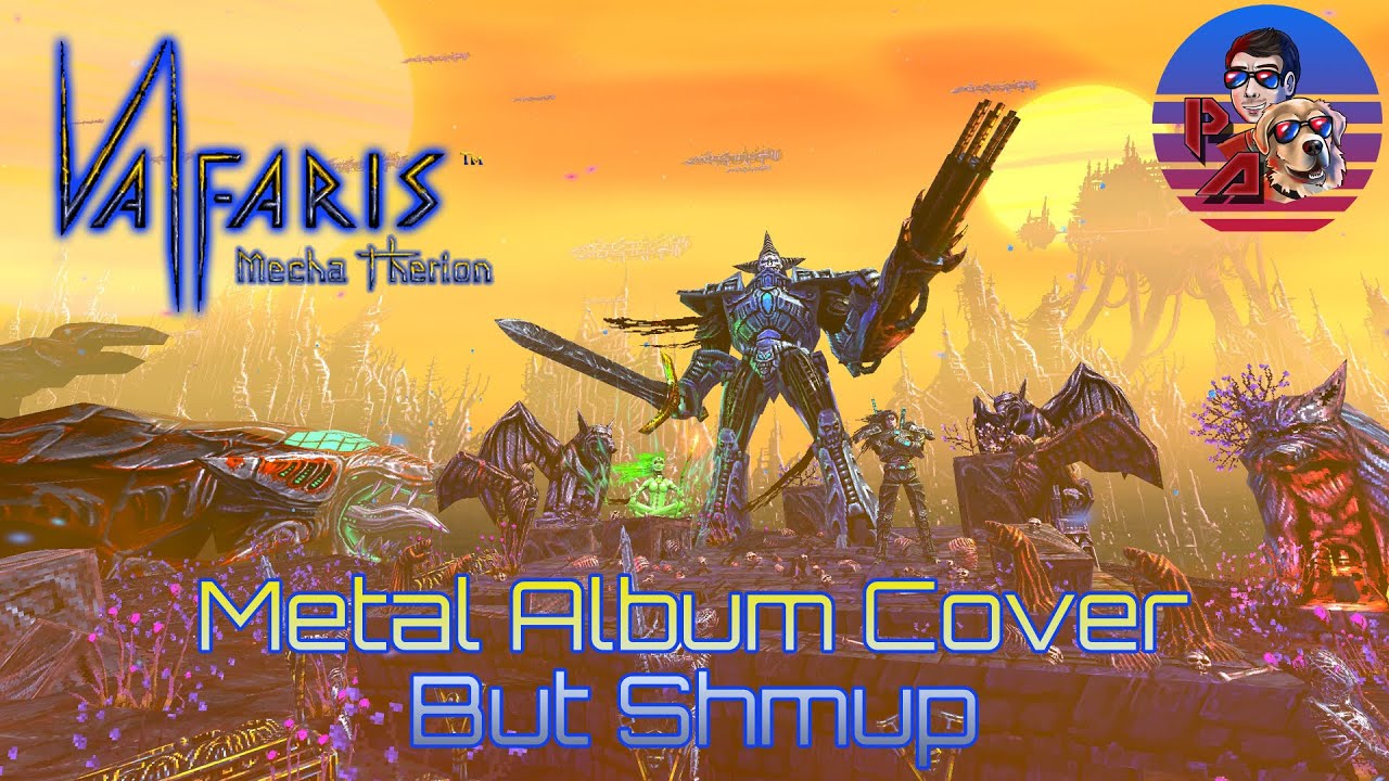 Metal Album Cover: Shmup Edition | Valfaris: Mecha Therion