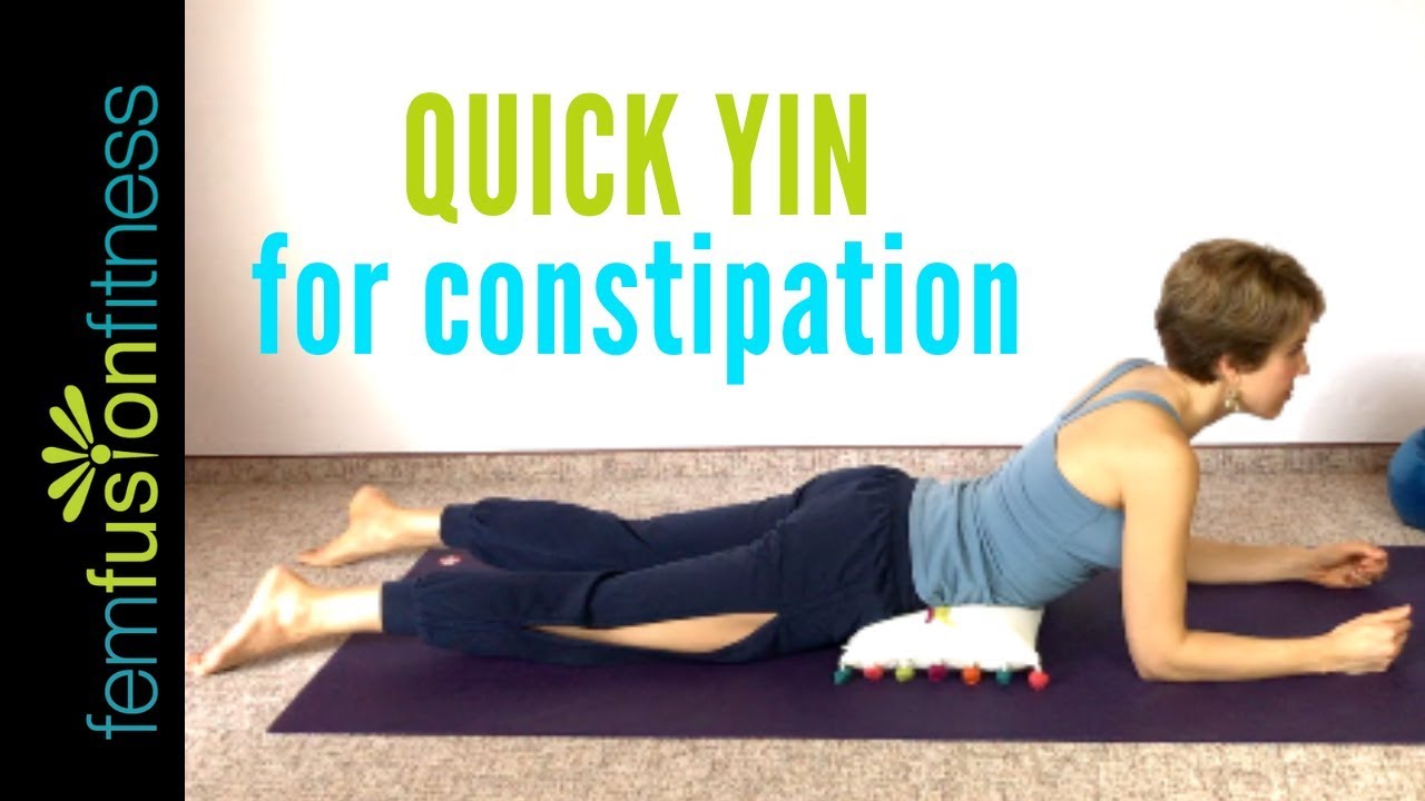 Quick Yin Yoga for Digestion and Constipation (15 min)