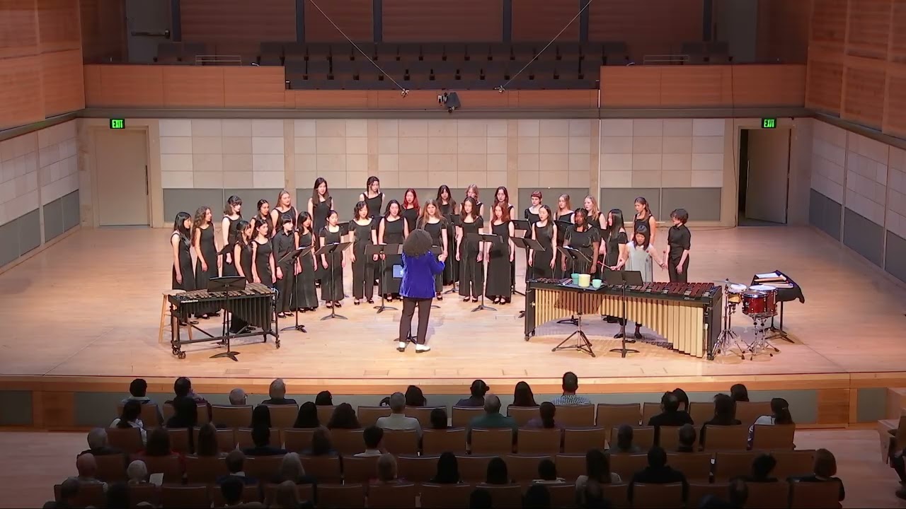 Dareno Chikyu - for SSAA choir and percussion by Haruka Fujii