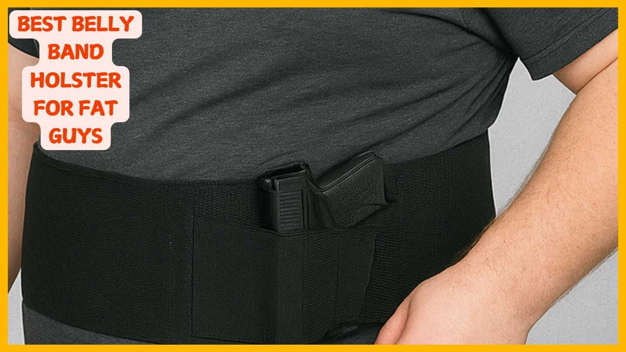 ✅ Top 5 Best belly band holster for fat guys – Comfort & Concealment Tested!