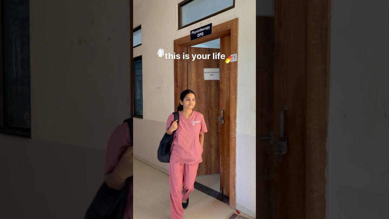 One day you&rsquo;re doubting and&hellip; #internship #physiotherapy #minivlog #bpt #viralshort #study #physio