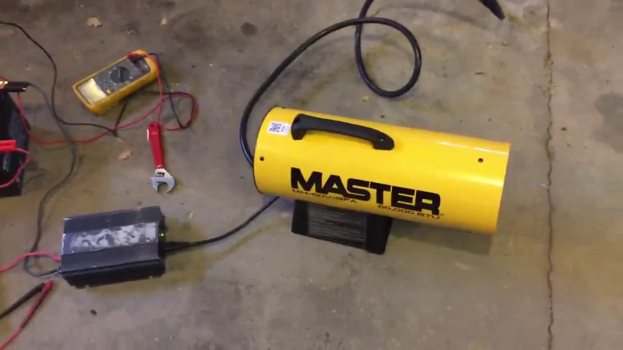 Propane Heater forced air Part 2