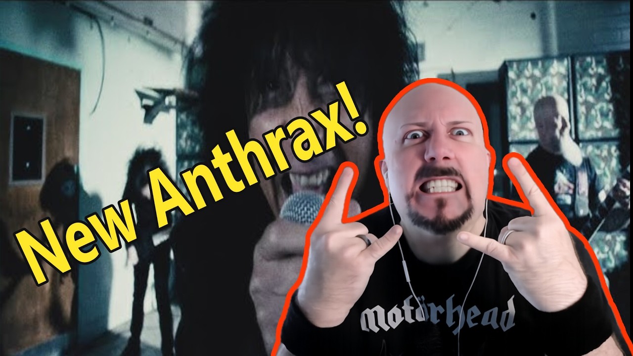 НОВАЯ РЕАКЦИЯ НА ANTHRAX! Это для детей! 🤘🤘