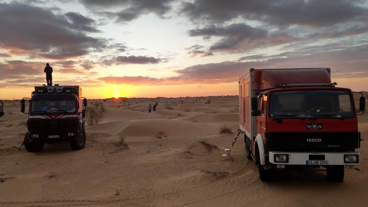 2024/11 mit Alf in Tunesien IVECO 90-16, Jebil Nationalpark