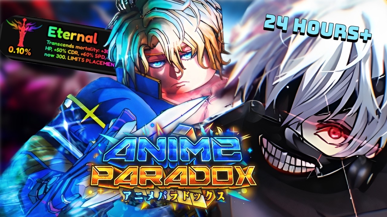 Провел более 24 часов, возвращаясь в Anime Paradox и превращаясь из новичка в профессионала!! (Ro...