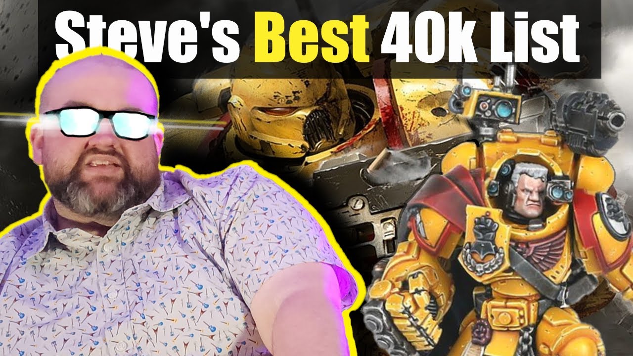 Warhammer 40k Space Marine Steve WINS BIG!