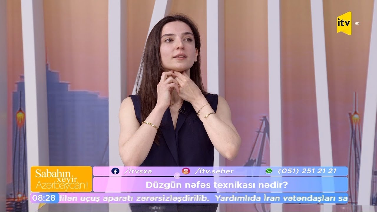 Düzgün nəfəs texnikası nədir?  - Sada Qurbanova