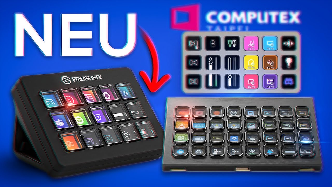 STREAM DECK auf neuem LEVEL! Elgato Neuheiten Computex 2025