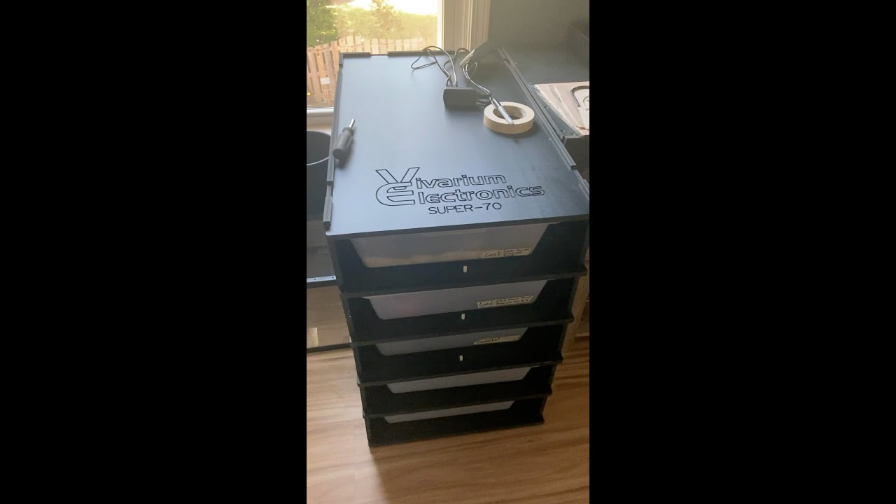 Vivarium Electronics VE-Super 70 Ball Python Rack