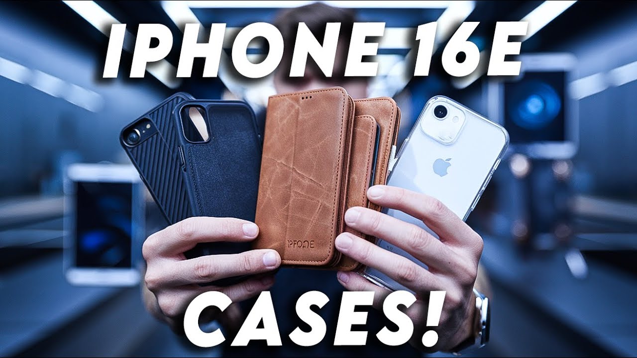 10 лучших чехлов для iPhone 16E! Прозрачные / защитные / Spigen ✅