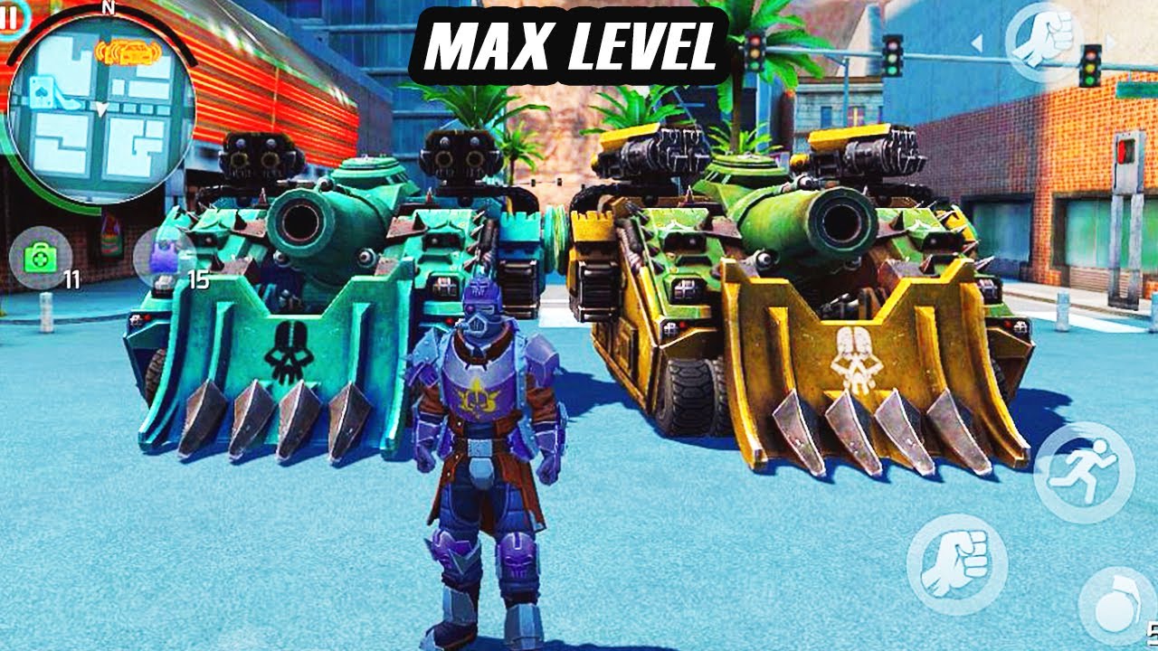 GANGSTAR VEGAS - NEW TANK : SKULL WAGON MAX LEVEL