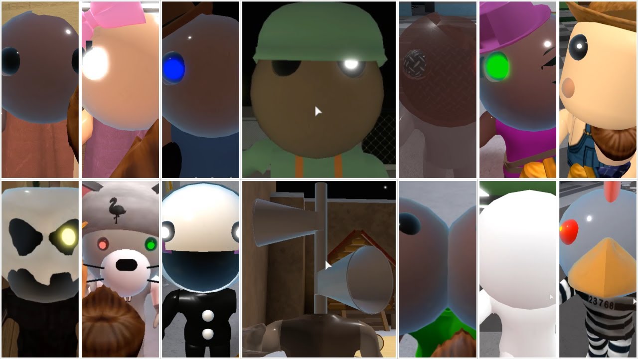 ROBLOX PIGGY COCOA ALL JUMPSCARE - Roblox Cocoa New Update