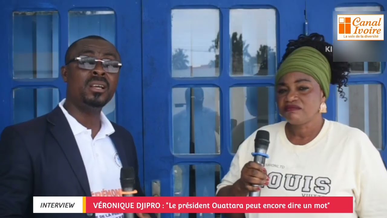 INTERVIEW EXCLUSIVE | VÉRONIQUE DJIPRO "JE SAIS, ALASSANE OUATTARA RENCONTRERA SES FRÈRES 