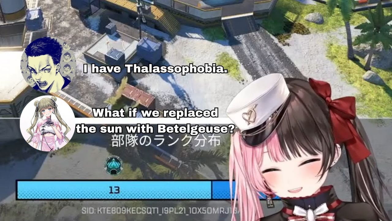 Hinano Random Chatting with Vodka and Lisa 【VSPO】
