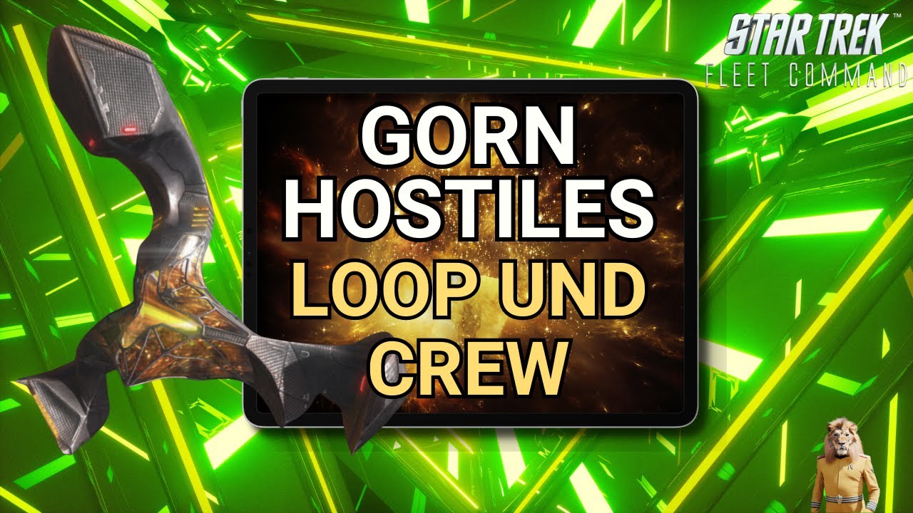 Gorn Feinde Loop und Crew | Wie spielt man Star Trek Fleet Command? | Outside Views STFC Deutsch