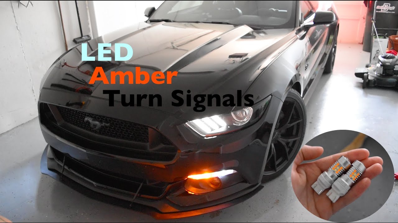 Switchback LED turn signal install- 2015 Mustang (part 1)