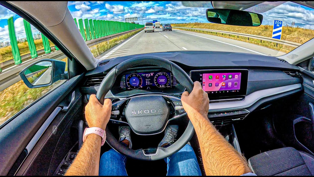 NEW Skoda Octavia Edition 130 2026 (1.5 TSI mHEV 150 hp) | POV Test Drive #2559 Joe Black