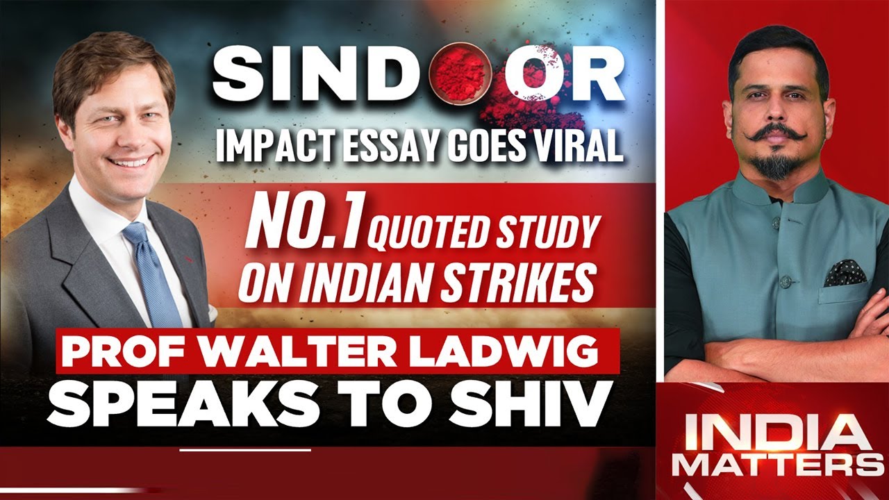 Operation Sindoor Latest News | Professor Walter Ladwig On Shiv Aroor's India Matters
