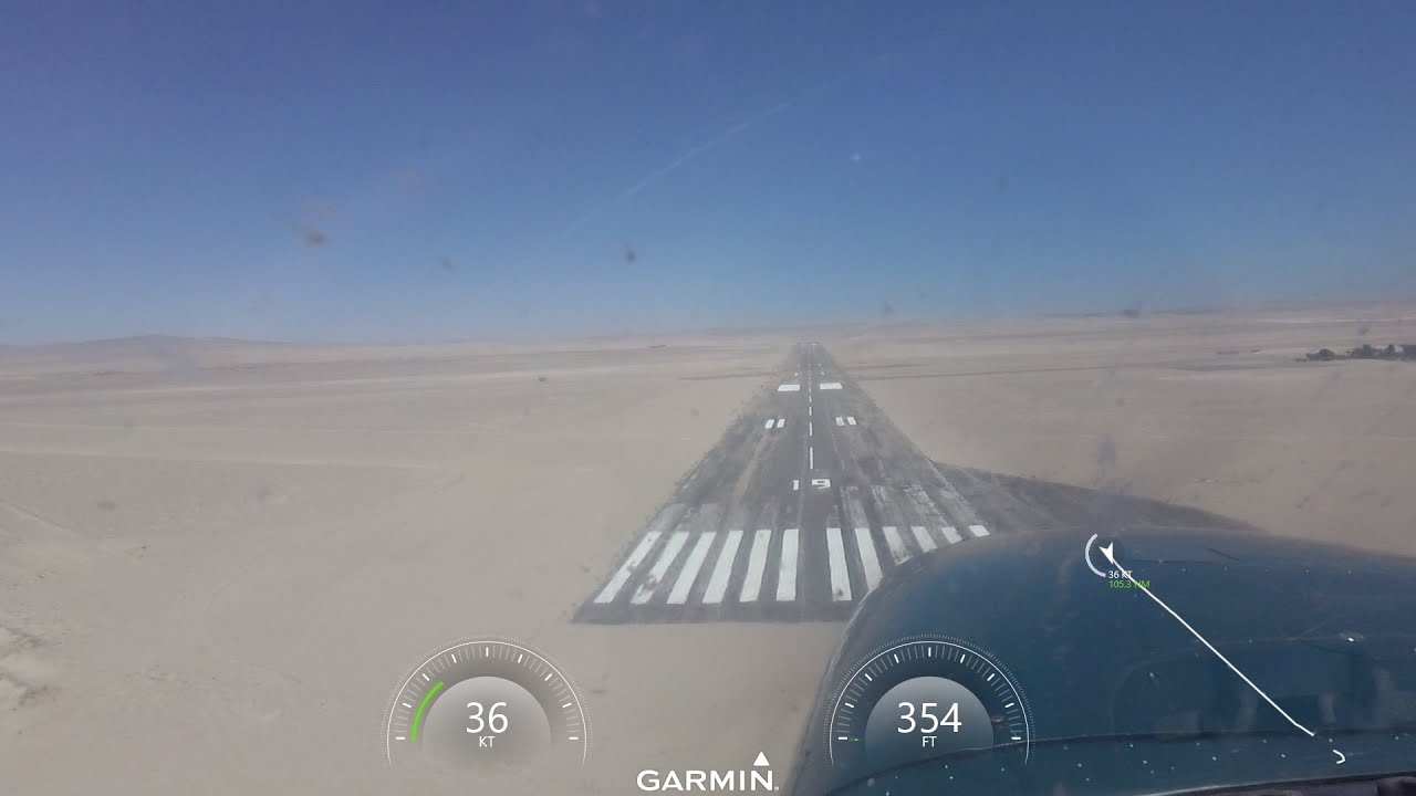 Flying from Springbok to Alexander Bay