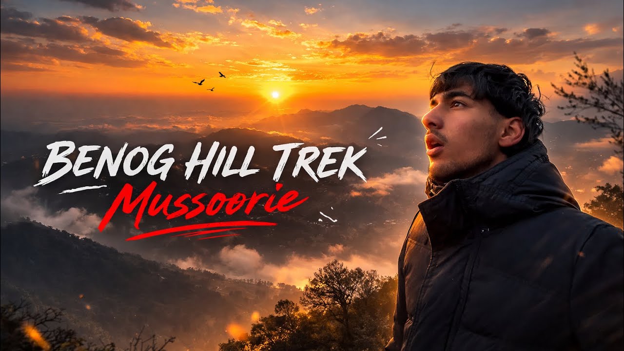 Benog Hill Sunrise Trek | Hidden Gem of Mussoorie |Uttarakhand | Dehradun |