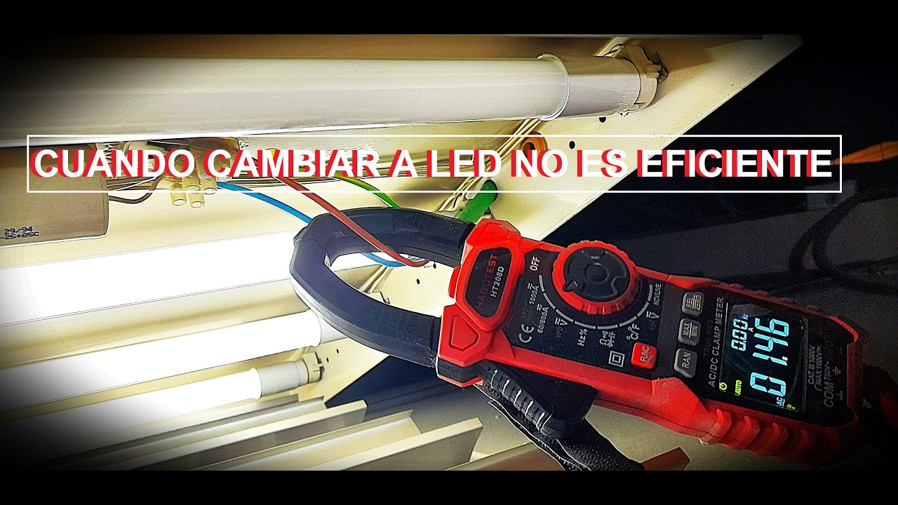 CASO REAL DE CUANDO CAMBIAR A LED NO ES NADA EFICIENTE