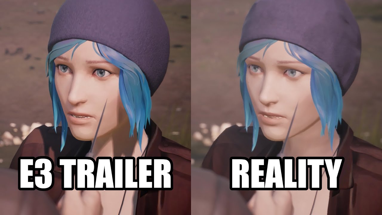 E3 TRAILER VS REALITY GRAPHICS COMPARISON | Life is Strange Remastered Collection
