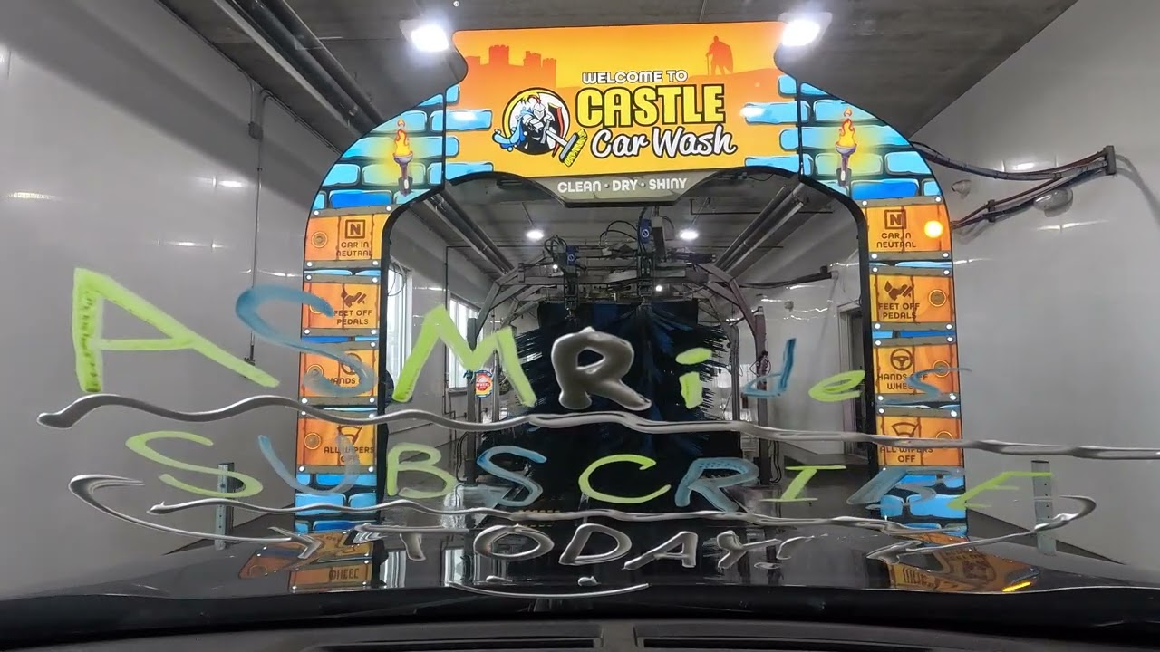 Castle Car Wash AVW Tunnel Harvey, IL GoPro 4K POV ASMR