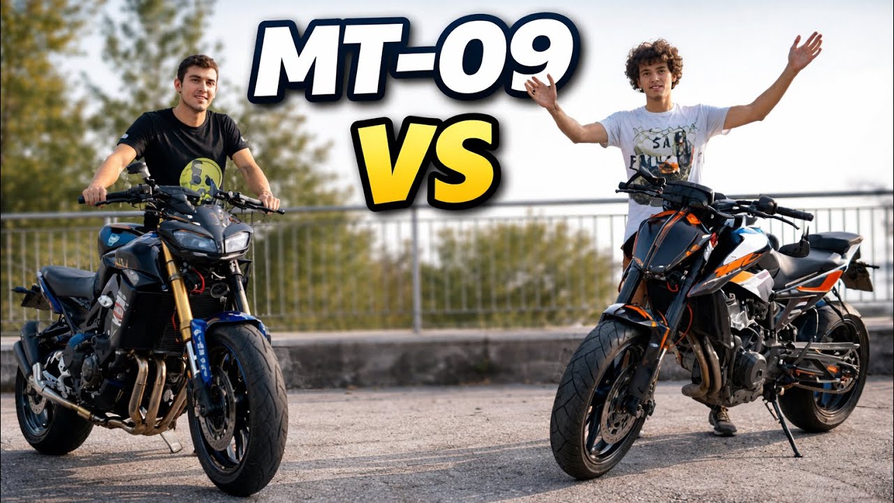 MT-09 VS DUKE 790 | LA VERITA'