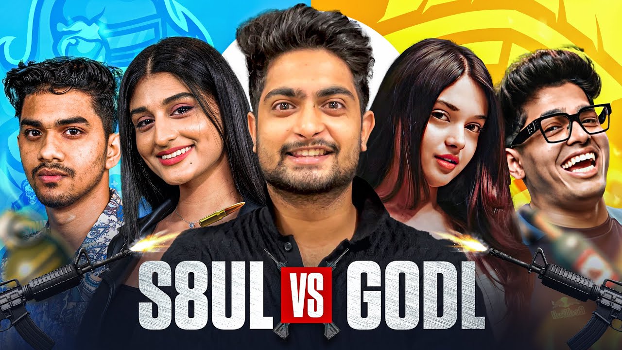 S8UL vs Godlike : BGMI Challenge