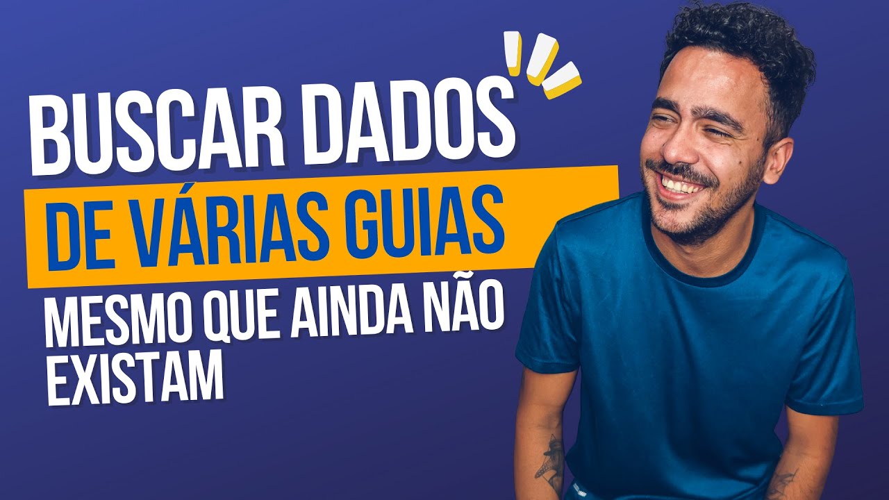 PROCV com INDIRETO para buscar de várias guias (até as que ainda não existem) 🚨