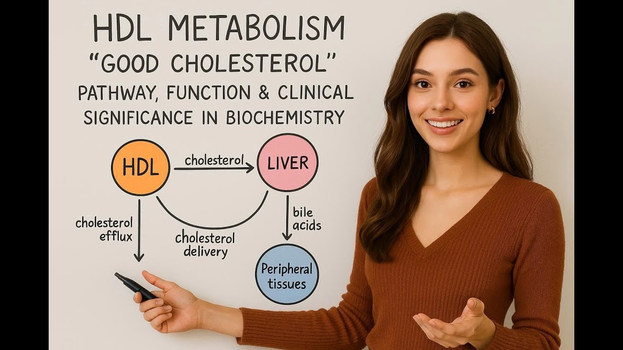 HDL Metabolism Explained | The &ldquo;Good Cholesterol&rdquo; Pathway, Function & Clinical Significance