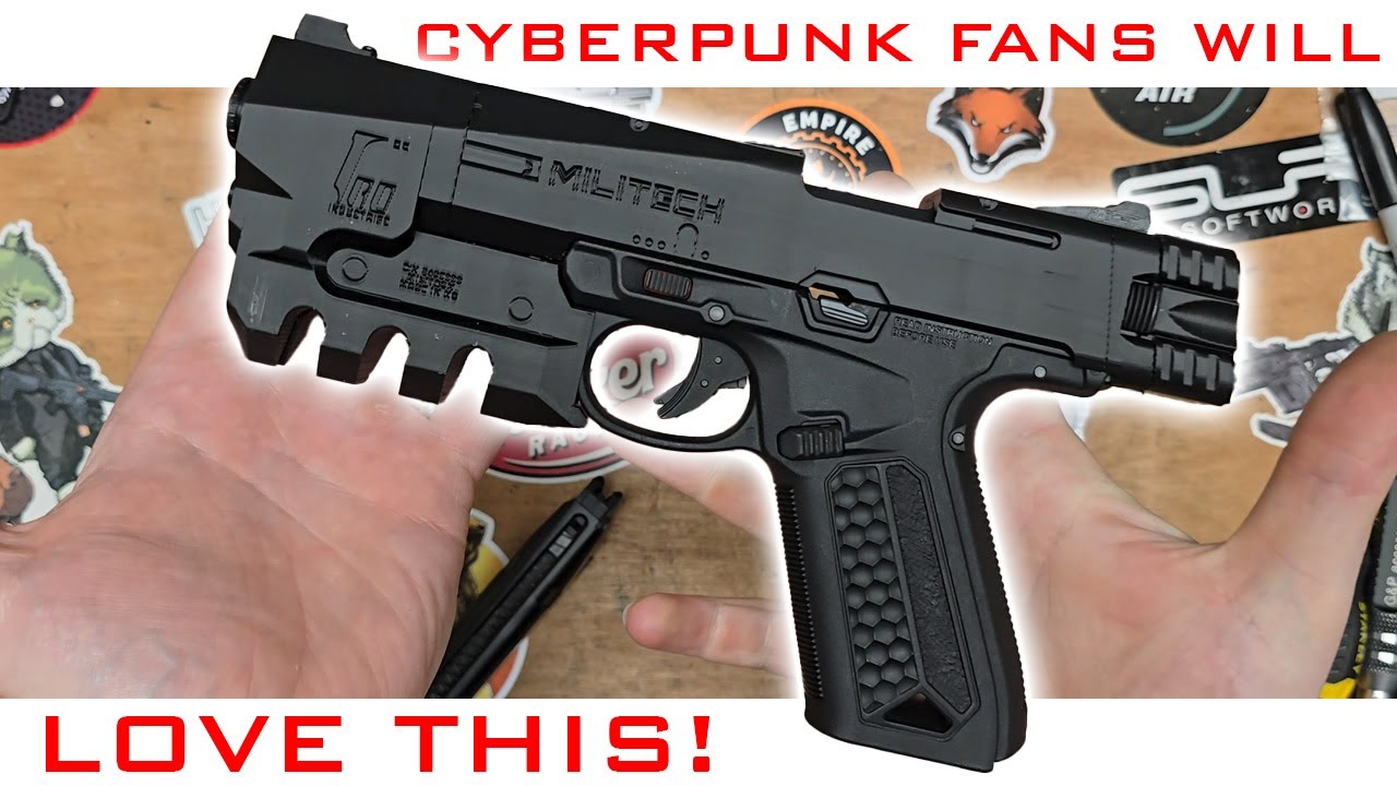 Cyberpunk 2077 Lexington M10AF Airsoft Pistol - AAP-01 #airsoft #cyberpunk2077