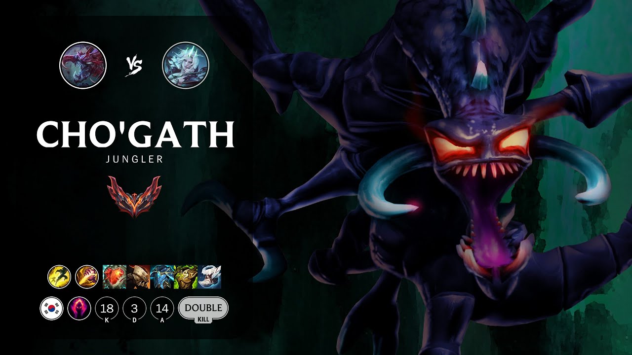 Cho'Gath Jungle vs Viego - KR Grandmaster Patch 13.3