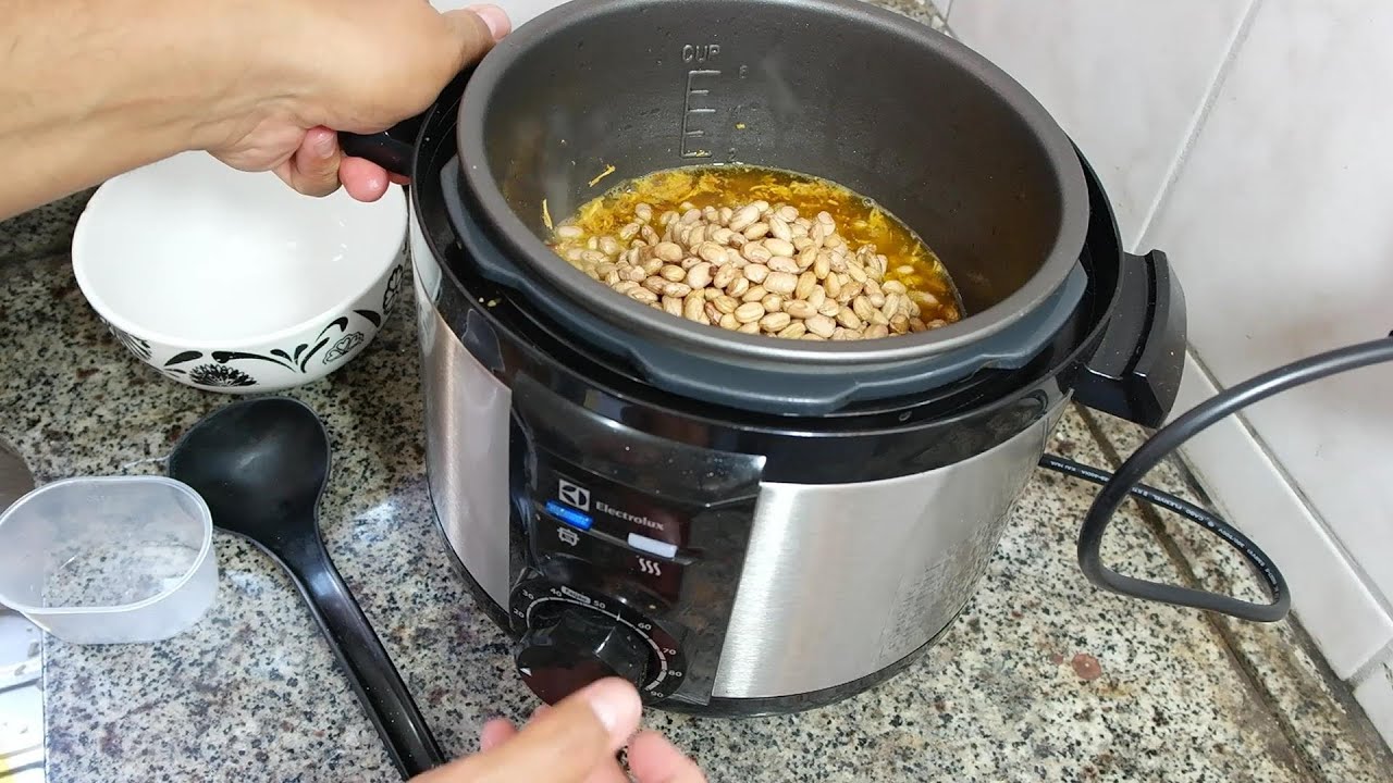 Como Fazer Feijão na Panela de Pressão Elétrica