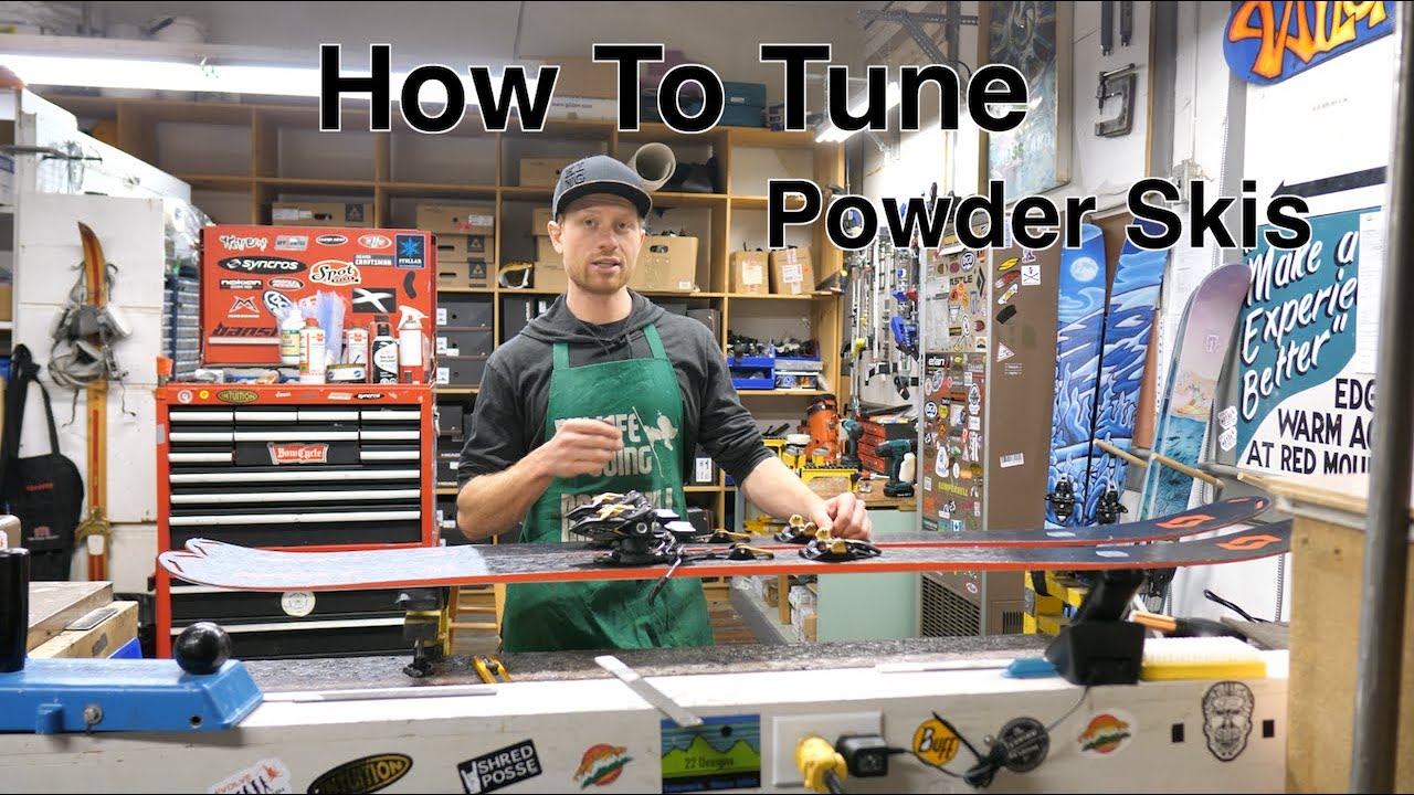 How To Tune Powder Skis with Dane Tudor