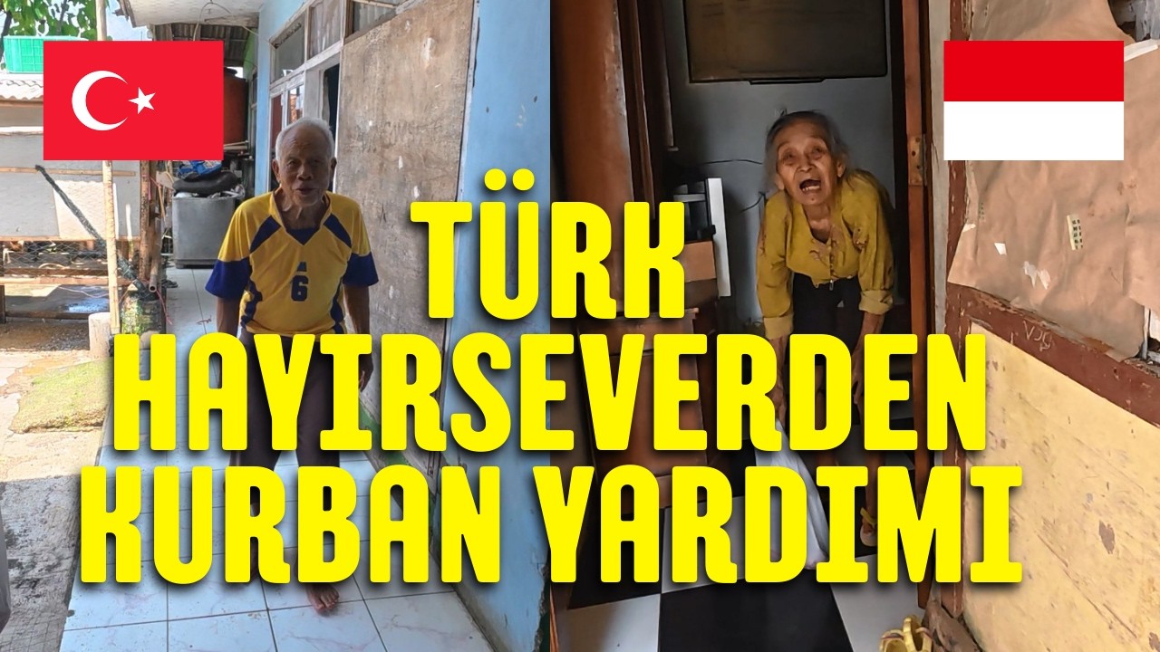 Türk Hayırseverin Emaneti Endonezya Köylerinde Kurban Kesip Dağıttık