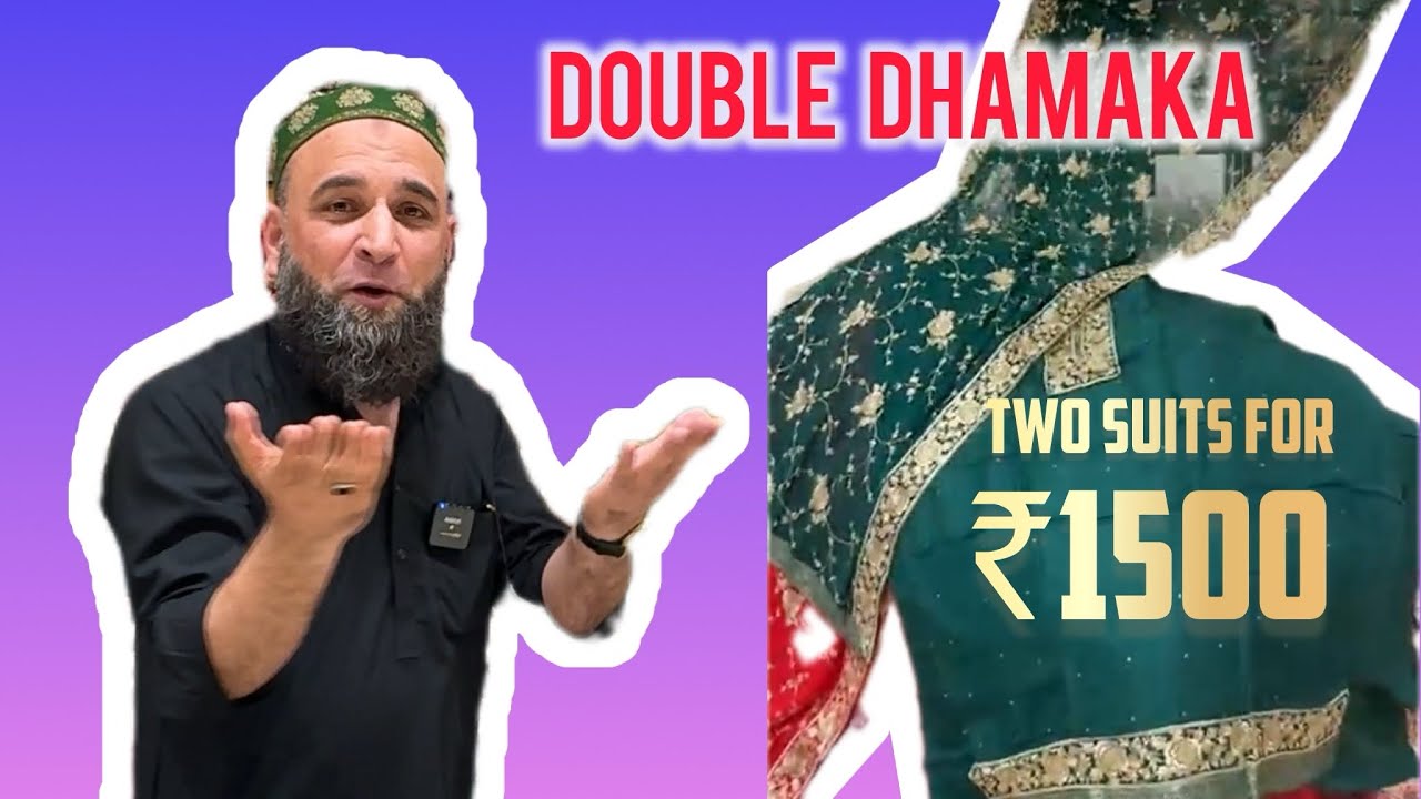 Two Suits for ₹1500 😳 | Best offer at Lady Hut 🔥
