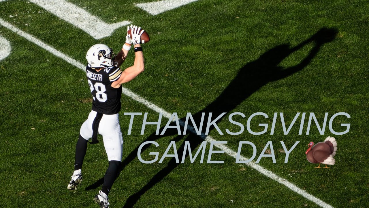 Game Day vs. OSU - Day in the life of Colorado Football Safety Ben Finneseth, Thanksgiving Edition