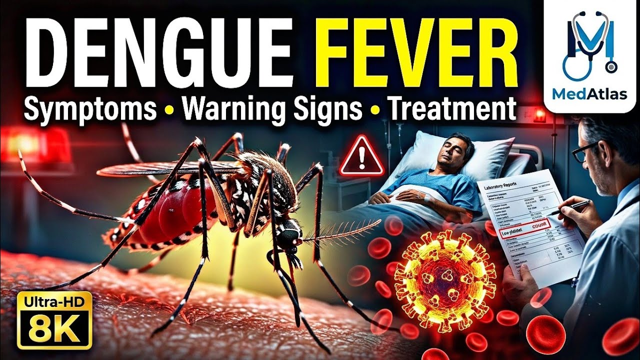 Dengue Fever Explained: Symptoms, Warning Signs, Treatment & Prevention | Complete Medical Guide 