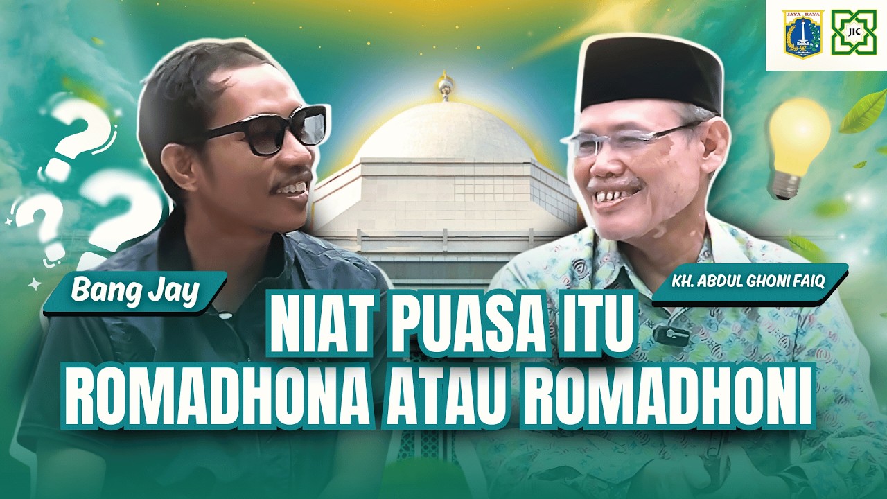 SERAMBI RAMADHAN | ROMADHONA ATAU ROMADHONI? MANA YANG BENER? : KH. ABDUL GHONI FAIQ
