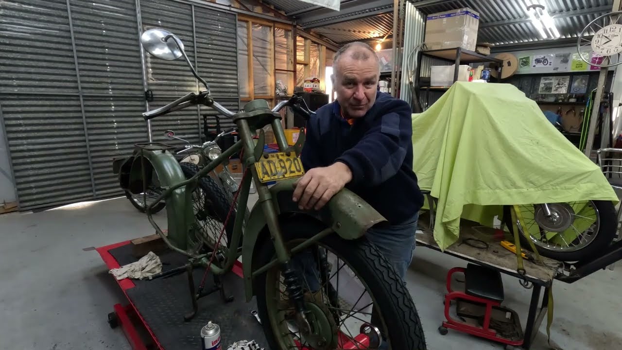 BSA Bantam D1 Rigid rebuild