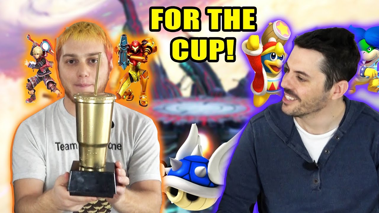 Jovenshire VS Lasercorn in Smash Bros for the cup!