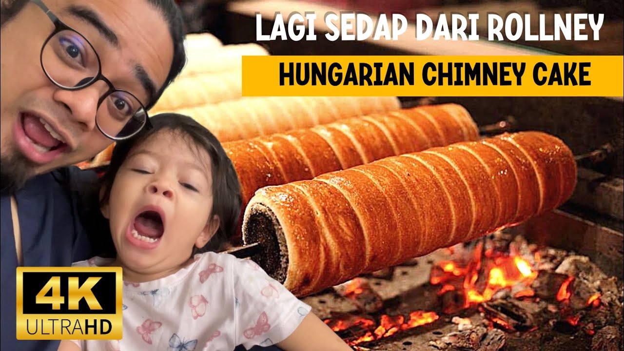 Ep. 51 - The Original Hungarian Chimney Cake! Lagi sedap dari Rollney
