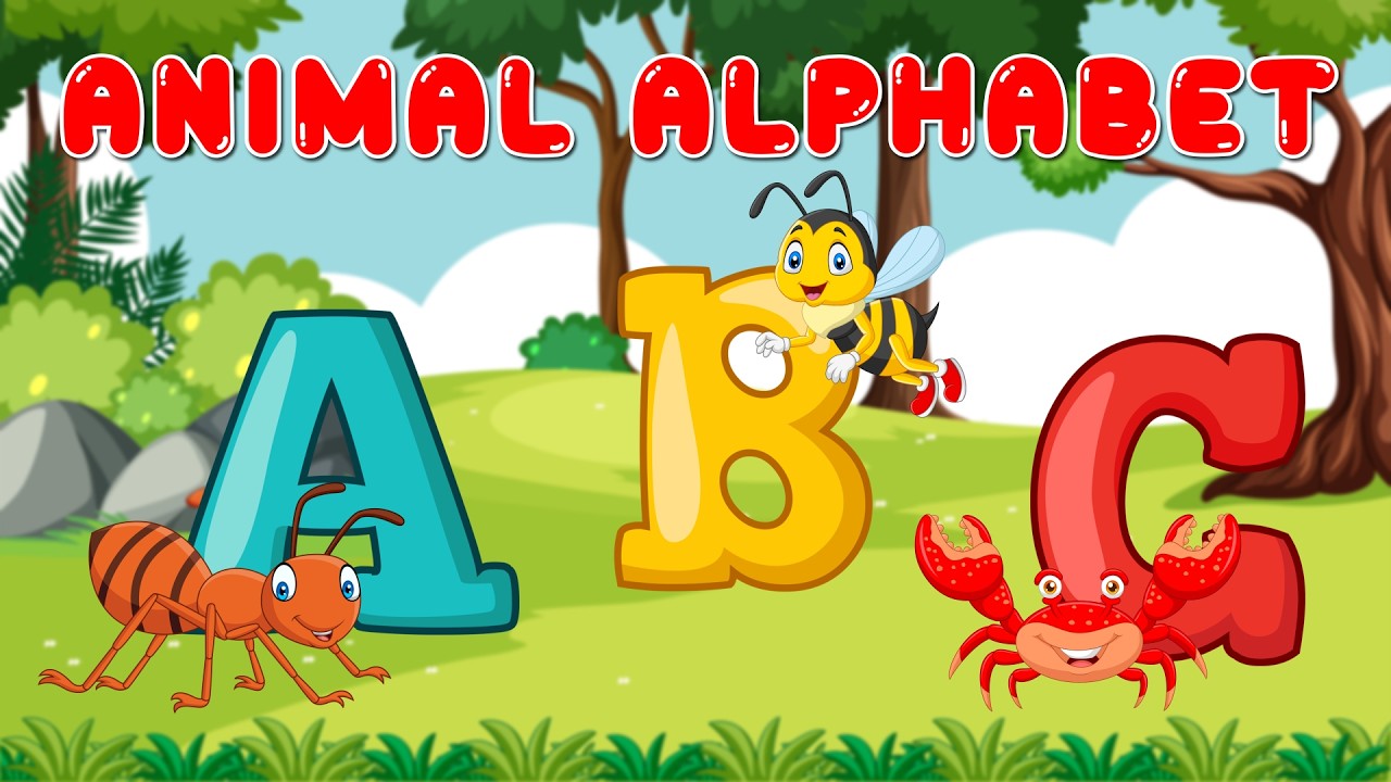 Animal Alphabet A-Z | Learn ABCs with Animals for Kids