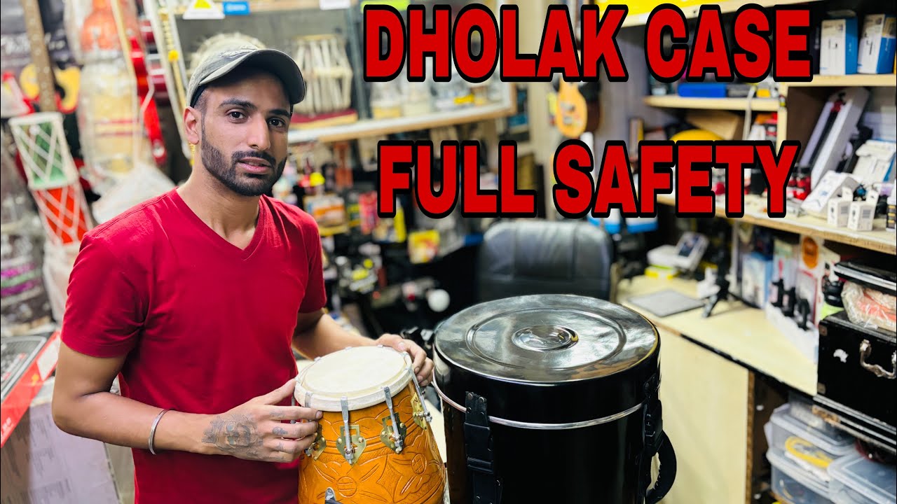 Dholak Fiber Bag with heavy duty performance.